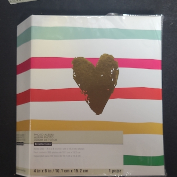 Recollections Multicolor Striped Storage Box - Picture 3 of 5